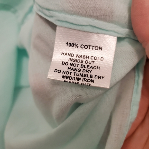 Rhona Sutton Turquoise Ombre Lightweight Beach Coverup Size Medium - Picture 6 of 9